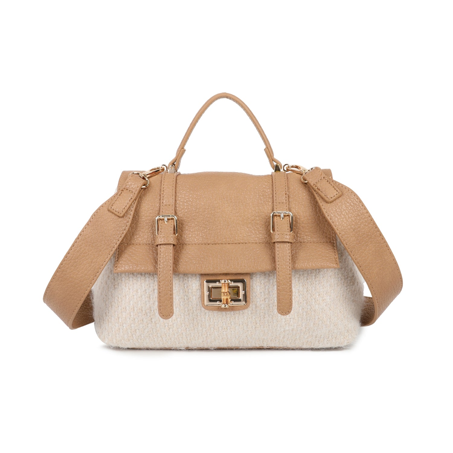 Tweed Satchel Bag Choose From 6 Colours