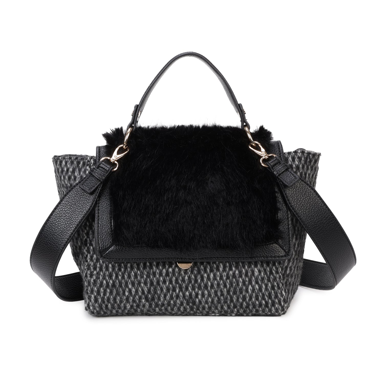 Fluffy Tweed Grab Bag Choose From 5 Colours