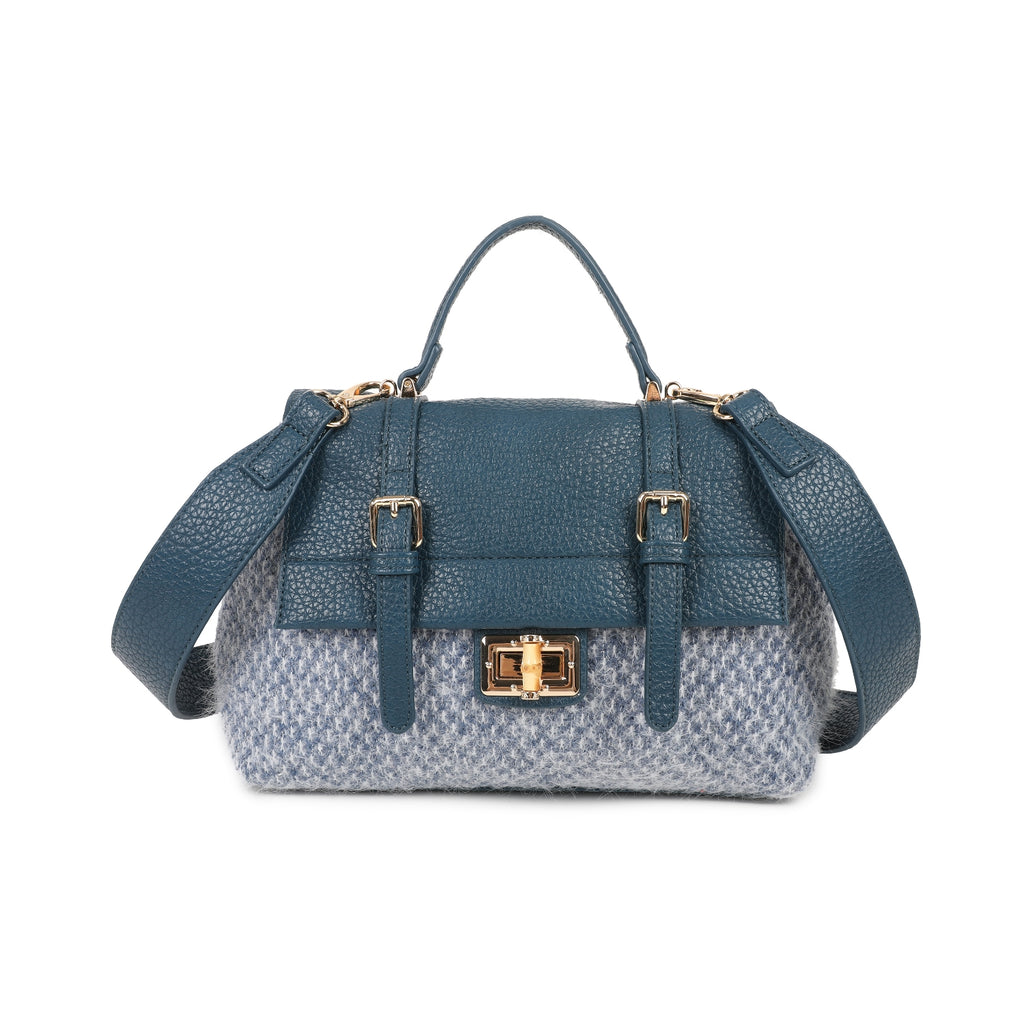 Tweed Satchel Bag Choose From 6 Colours