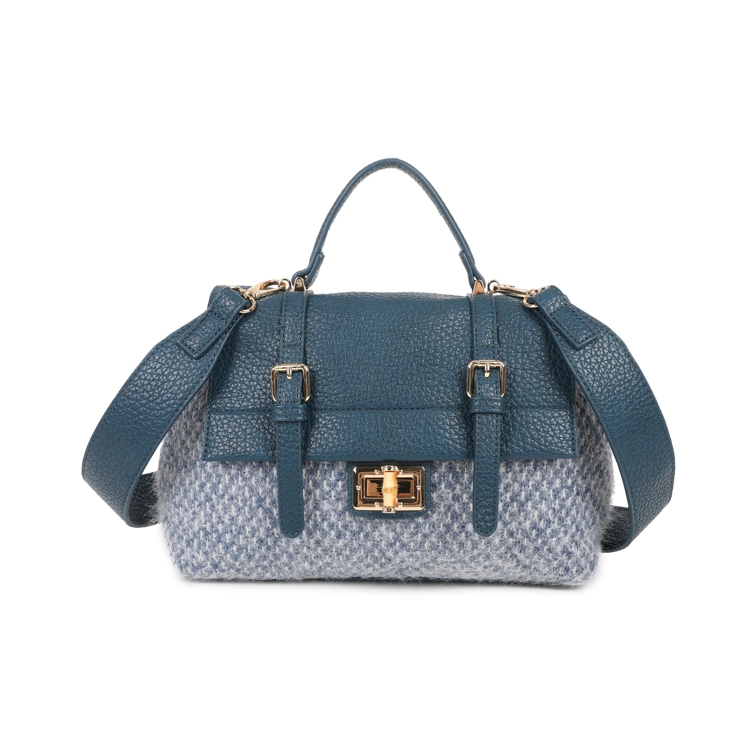 Tweed Satchel Bag Choose From 6 Colours