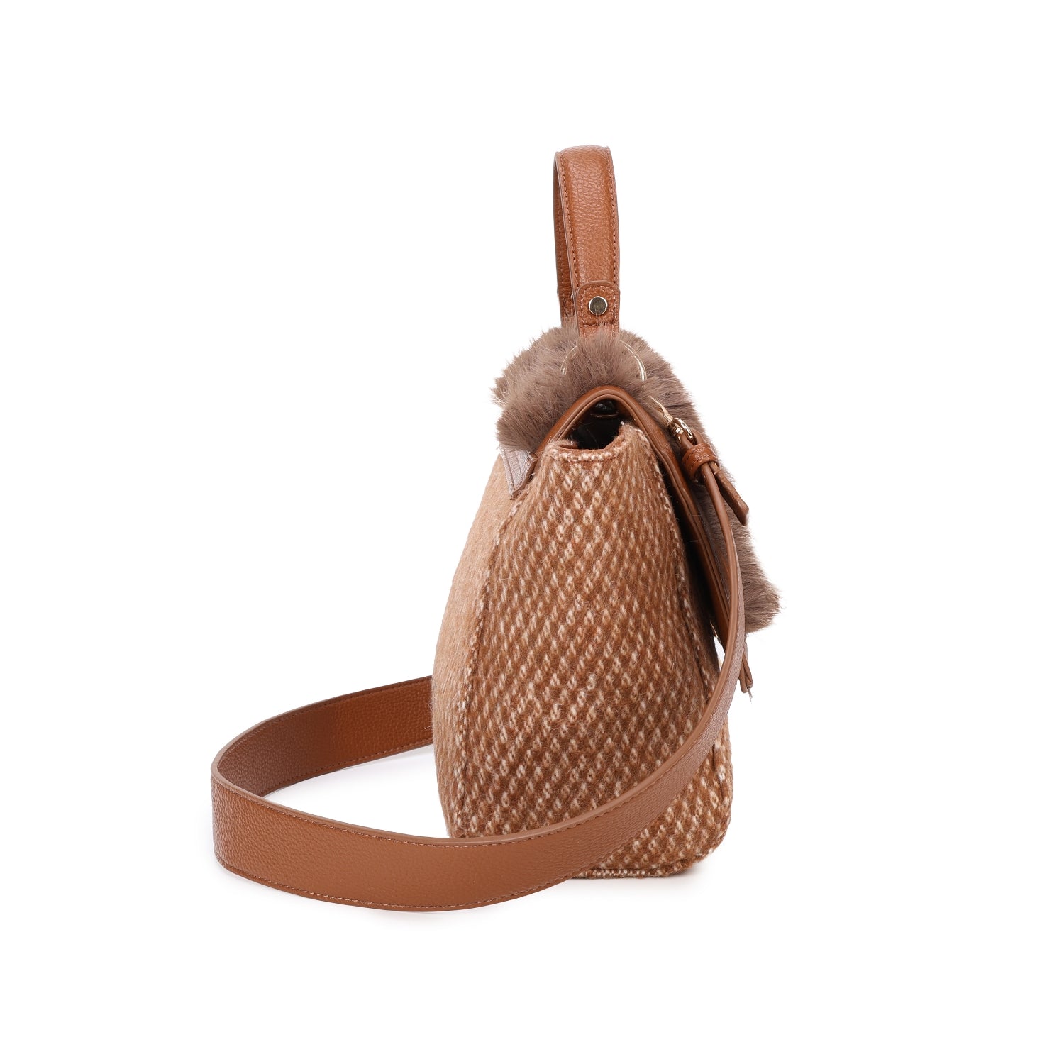 Fluffy Tweed Grab Bag Choose From 5 Colours