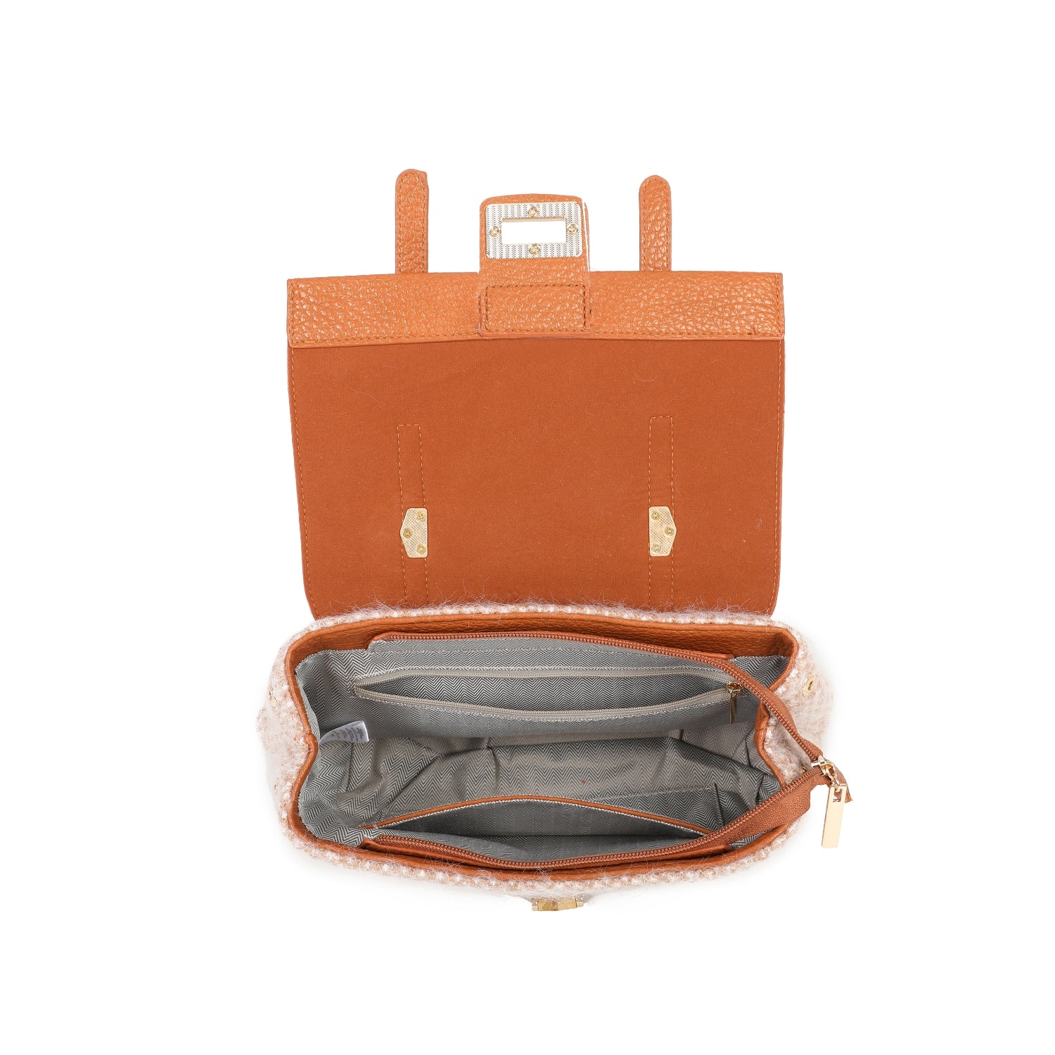 Tweed Satchel Bag Choose From 6 Colours