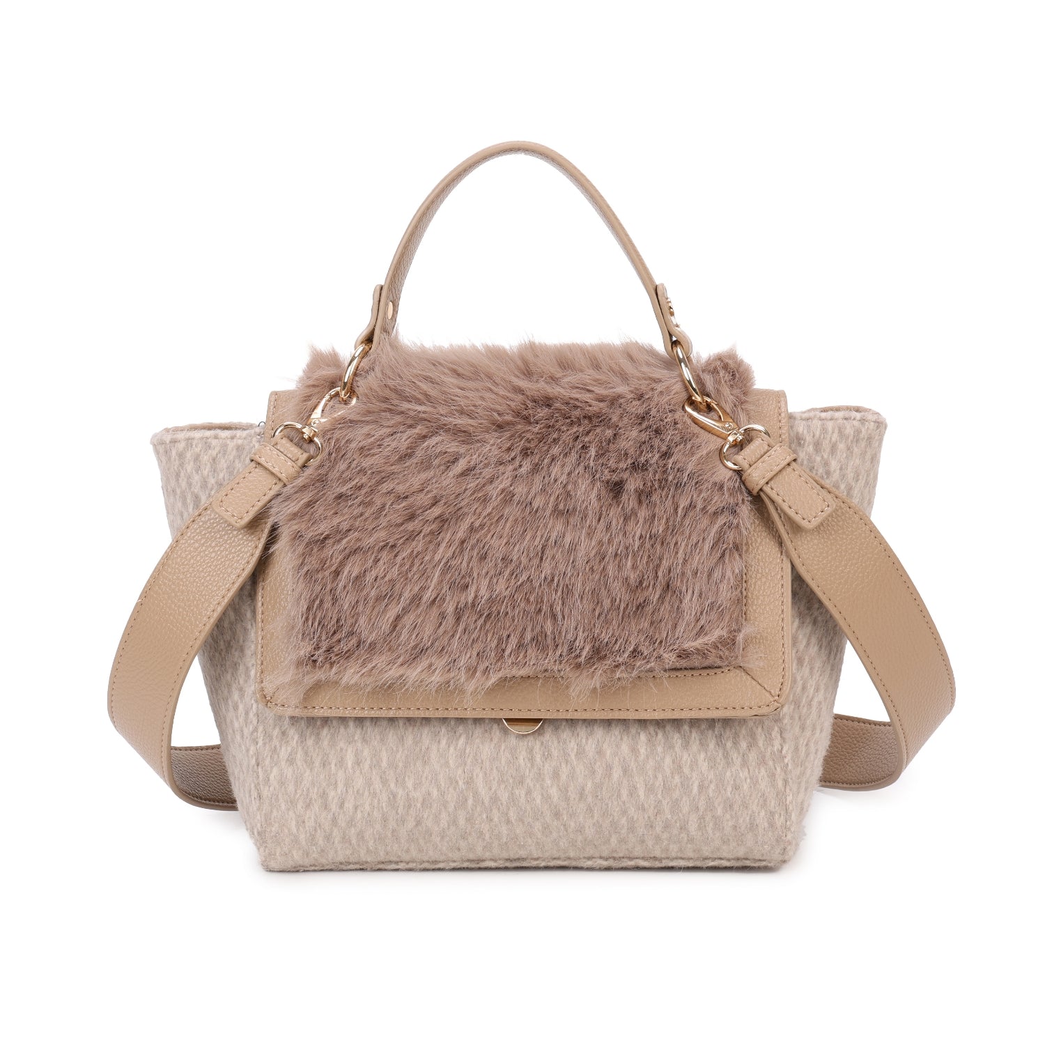 Fluffy Tweed Grab Bag Choose From 5 Colours