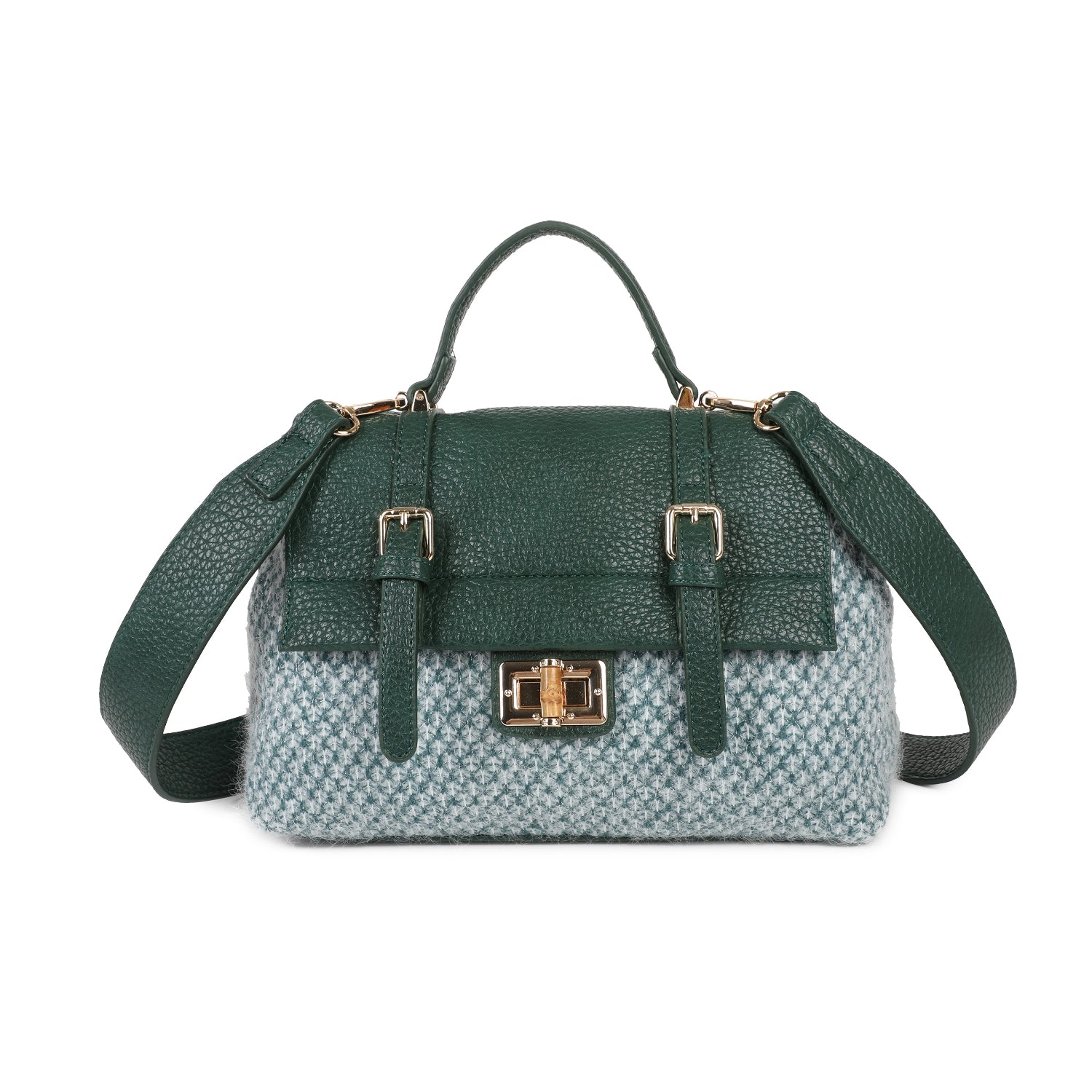 Tweed Satchel Bag Choose From 6 Colours