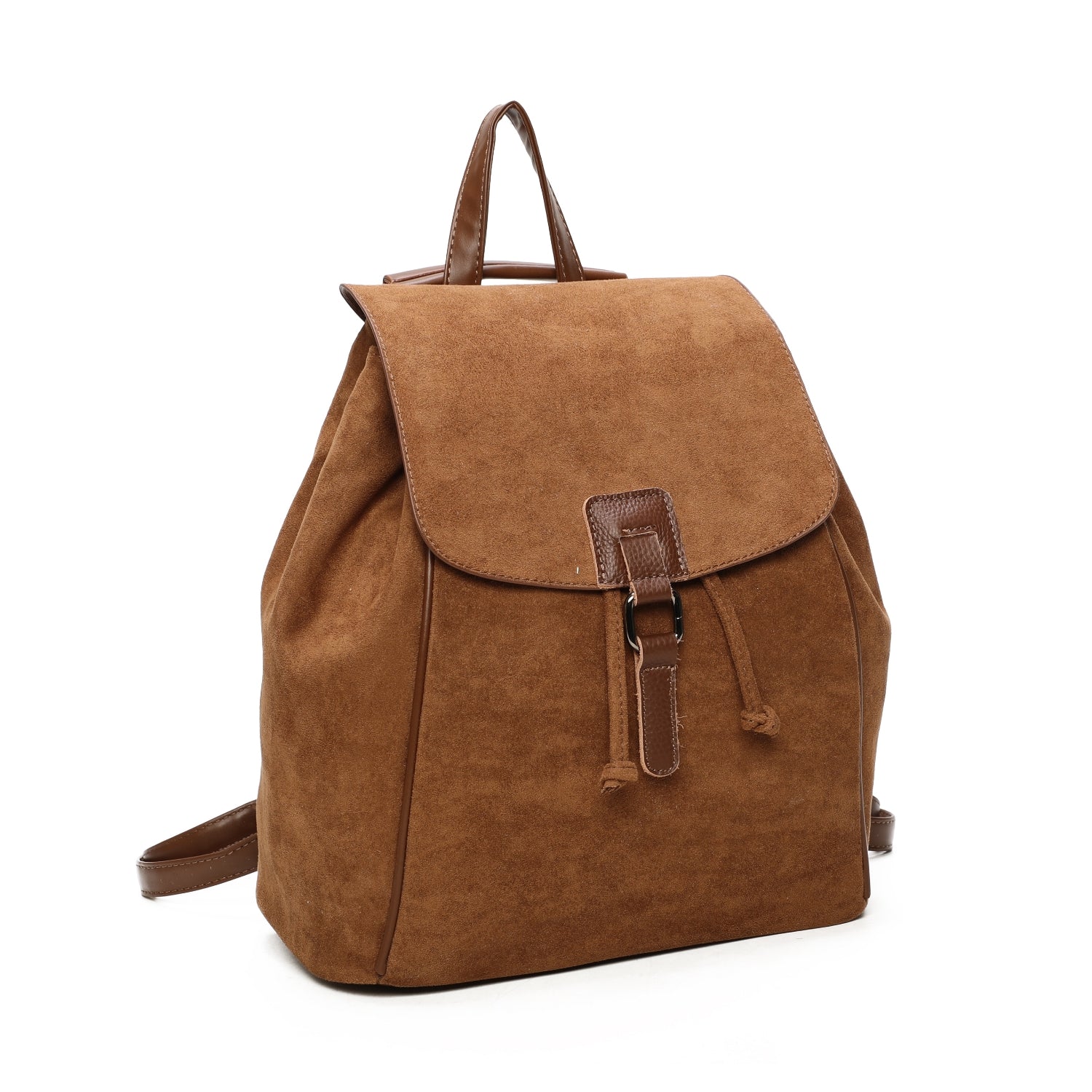 Large Leather Trim Backpack Choose From 6 Colours