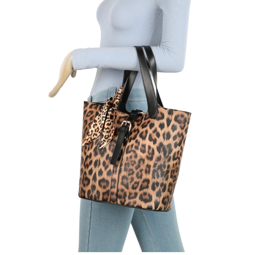 Leopard print 2 in 1 bag in Bag