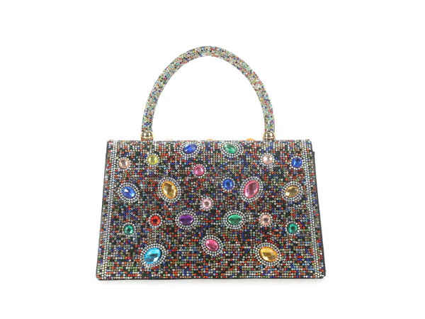 Vintage Gem Multi Coloured Evening Bag