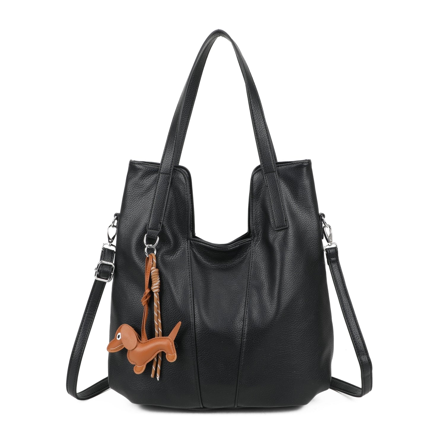 Sausage Dog Charm Shoulder Bag Choose From 6 Colours