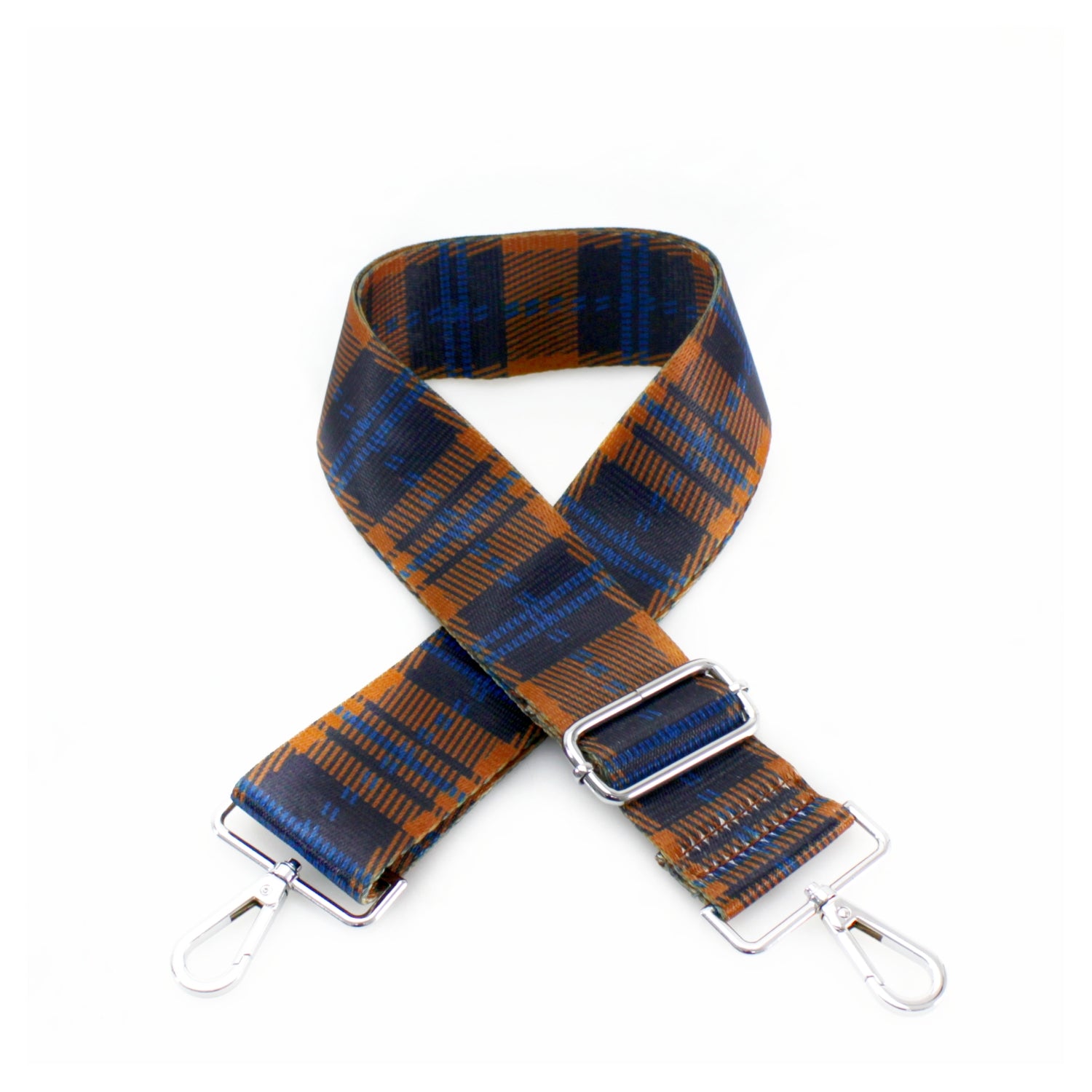 Canvas Strap- Brown Tartan