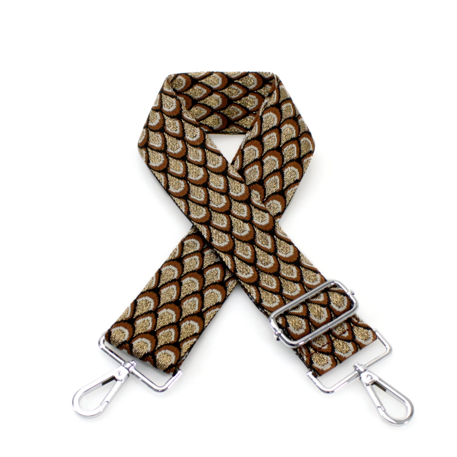 Canvas Strap- Golden Brown dragon