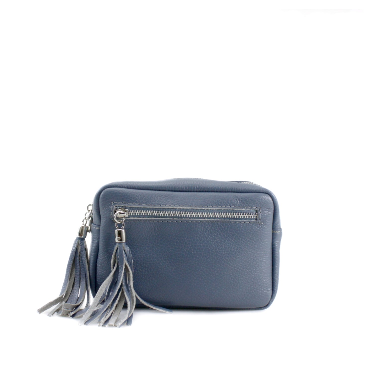 Italian Leather Tassels Crossbody Bag Choose From 12 Colours