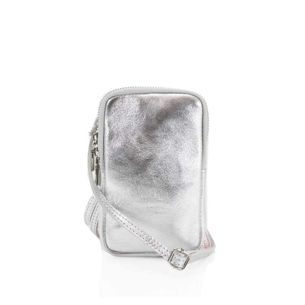 Italian Leather Phone Crossbody Bag Choose From 12 Colours