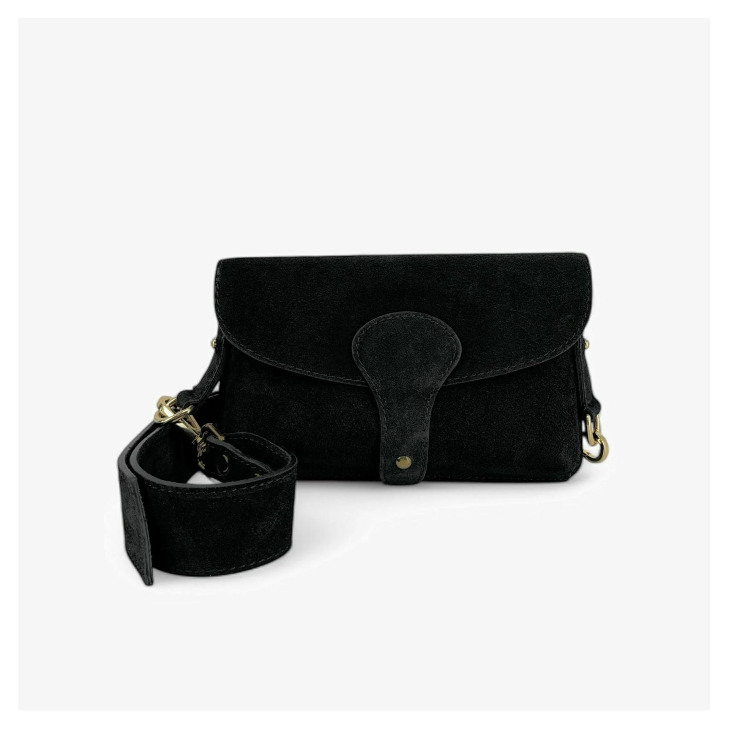 Italian Suede Cross body Bag Choose From 9 Colours
