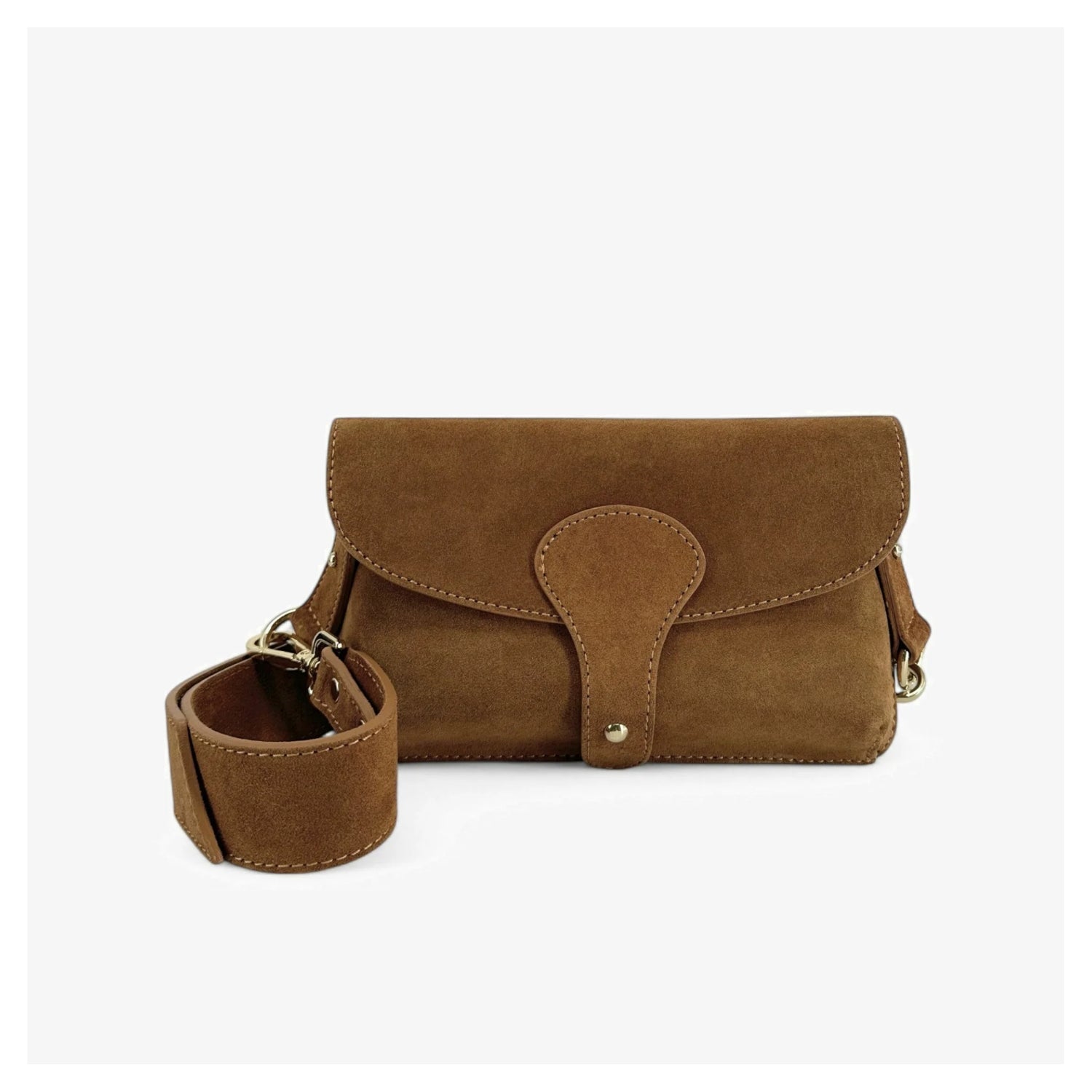 Italian Suede Cross body Bag Choose From 9 Colours