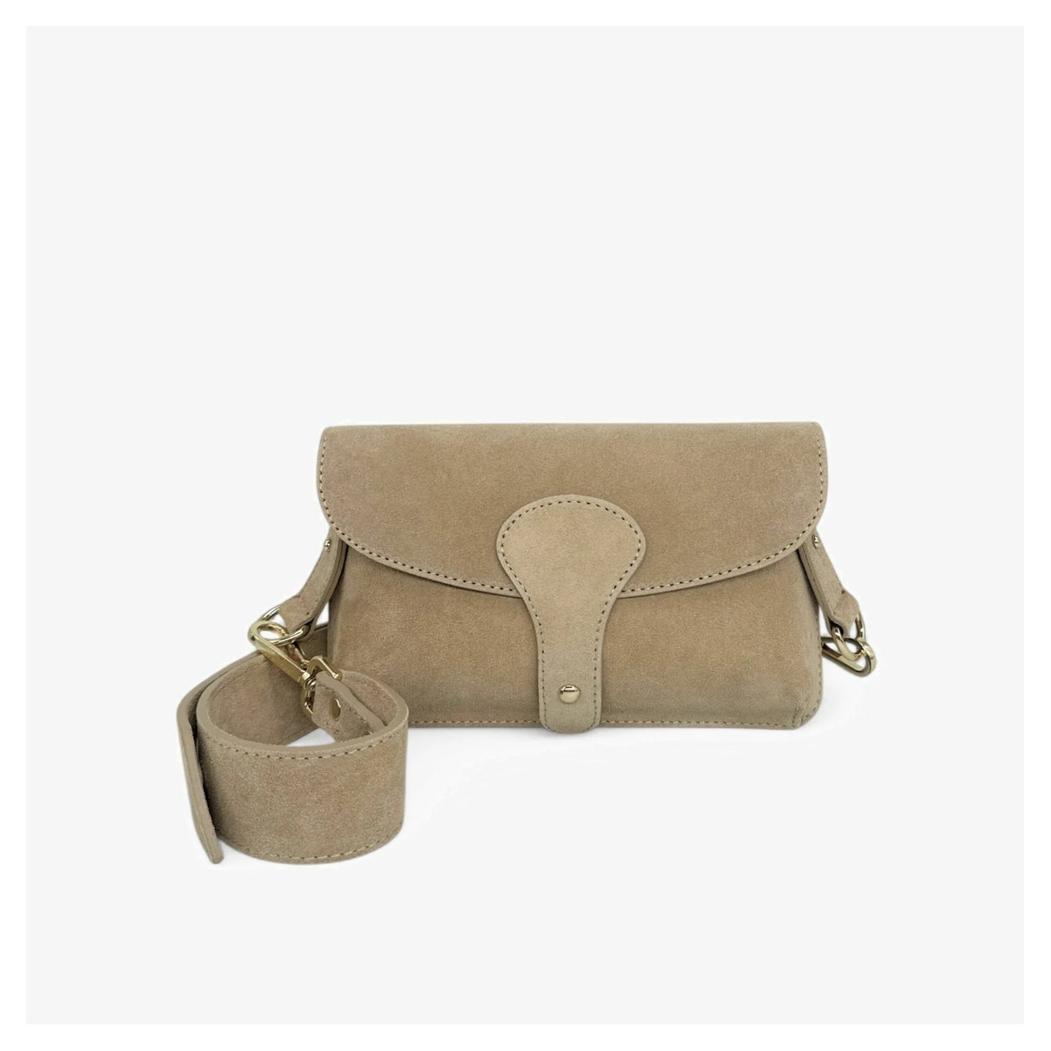 Italian Suede Cross body Bag Choose From 9 Colours