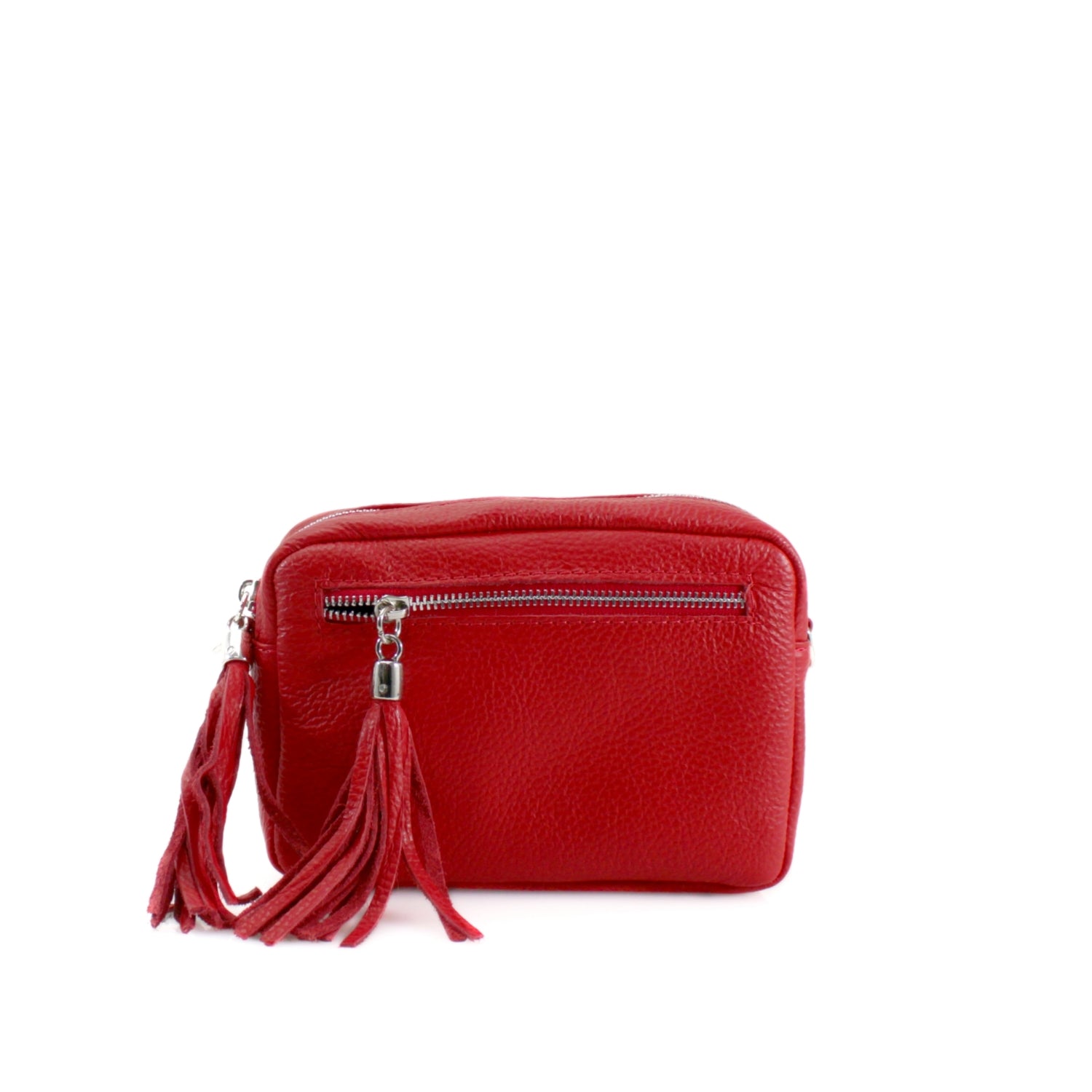 Italian Leather Tassels Crossbody Bag Choose From 12 Colours