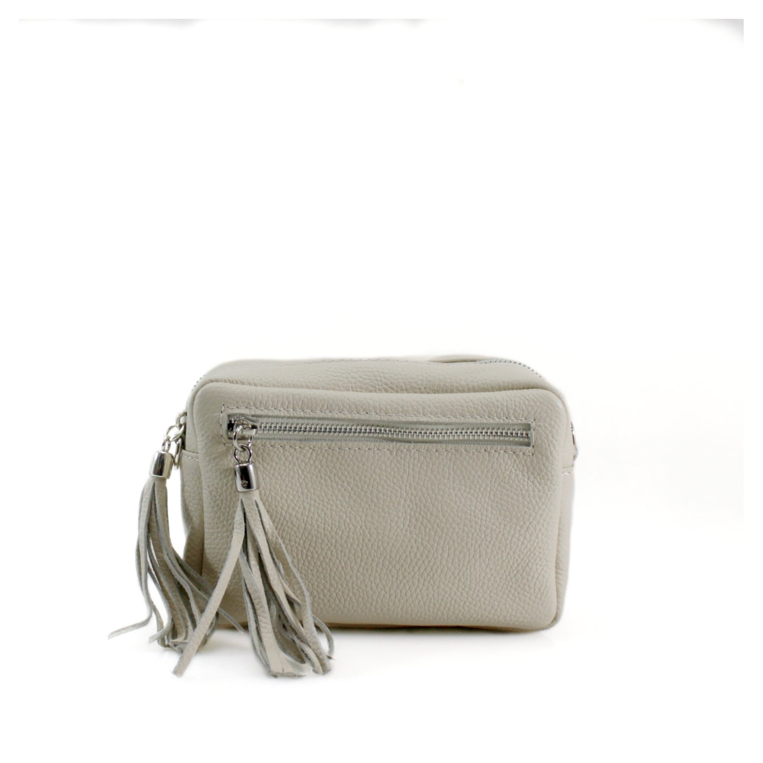 Italian Leather Tassels Crossbody Bag Choose From 12 Colours
