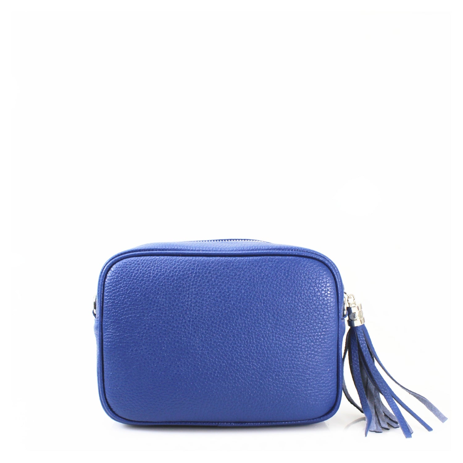 Italian Leather Crossbody Camera Bag Silver Hardware Choose From 37 Colours