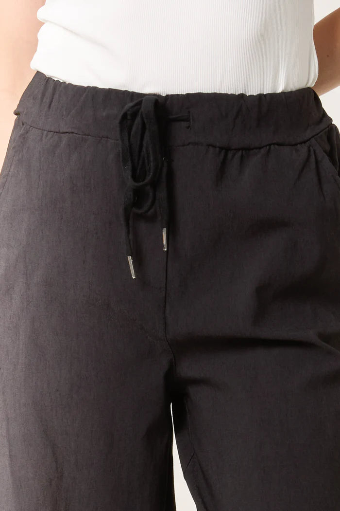 Black Wide Leg Magic Trousers
