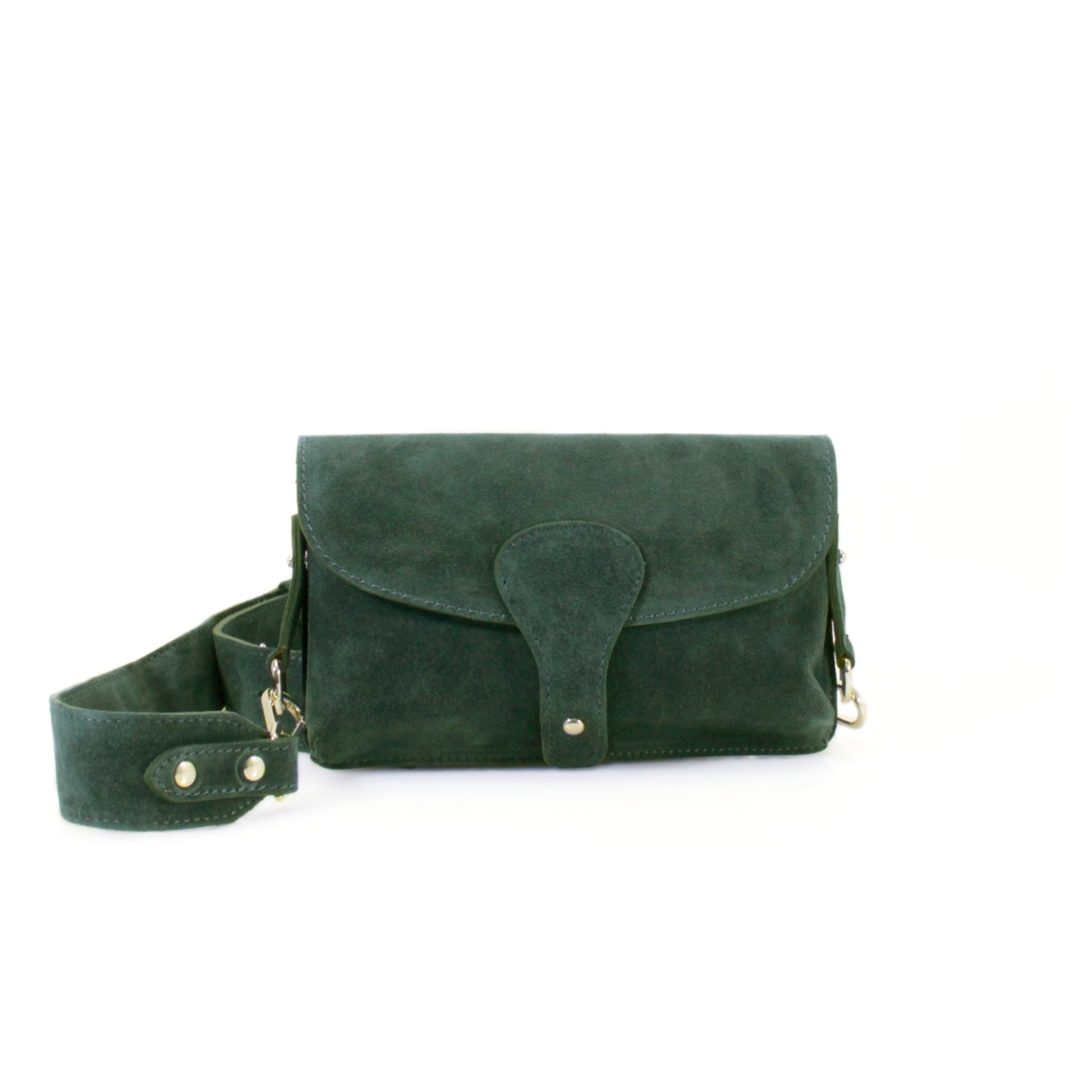 Italian Suede Cross body Bag Choose From 9 Colours