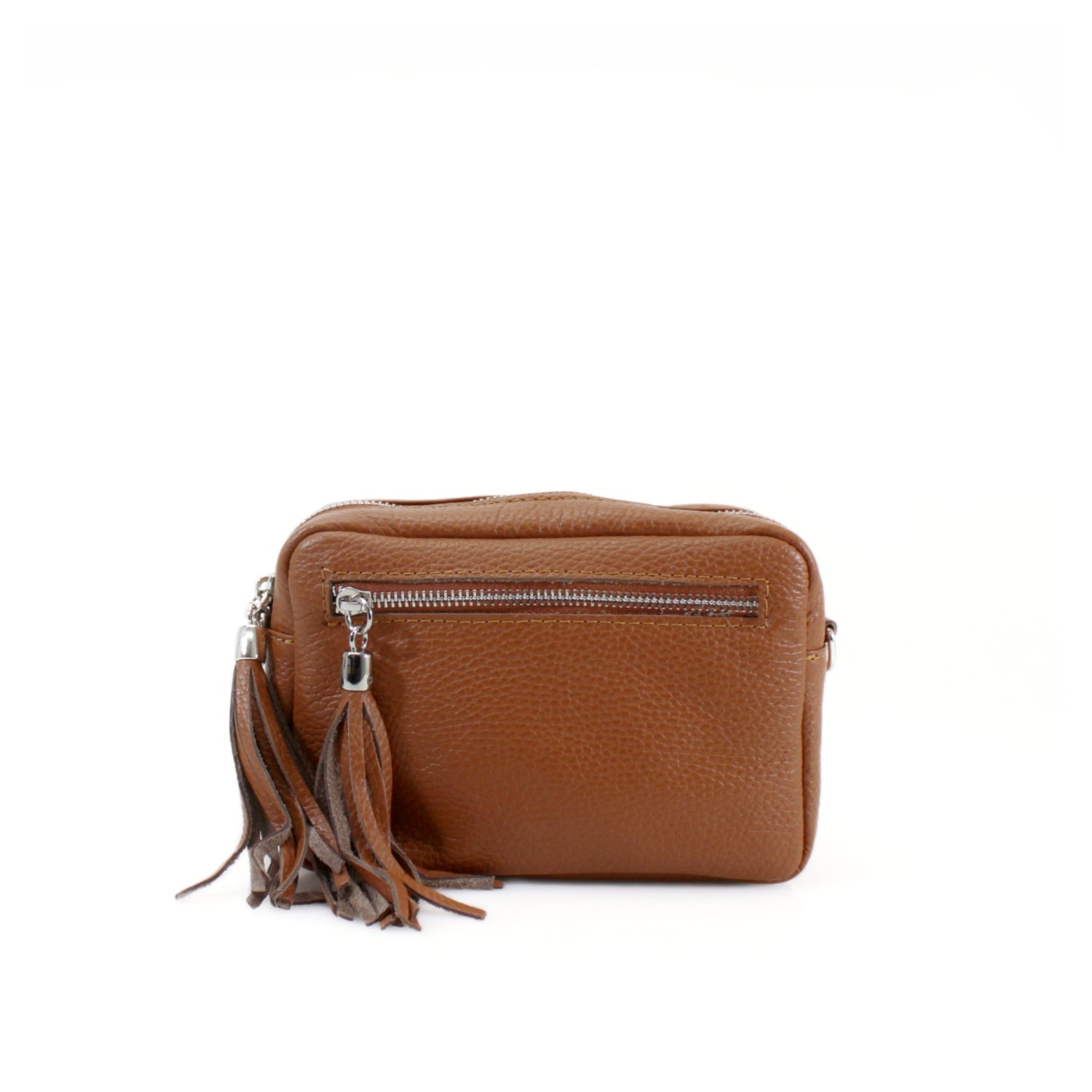Italian Leather Tassels Crossbody Bag Choose From 12 Colours