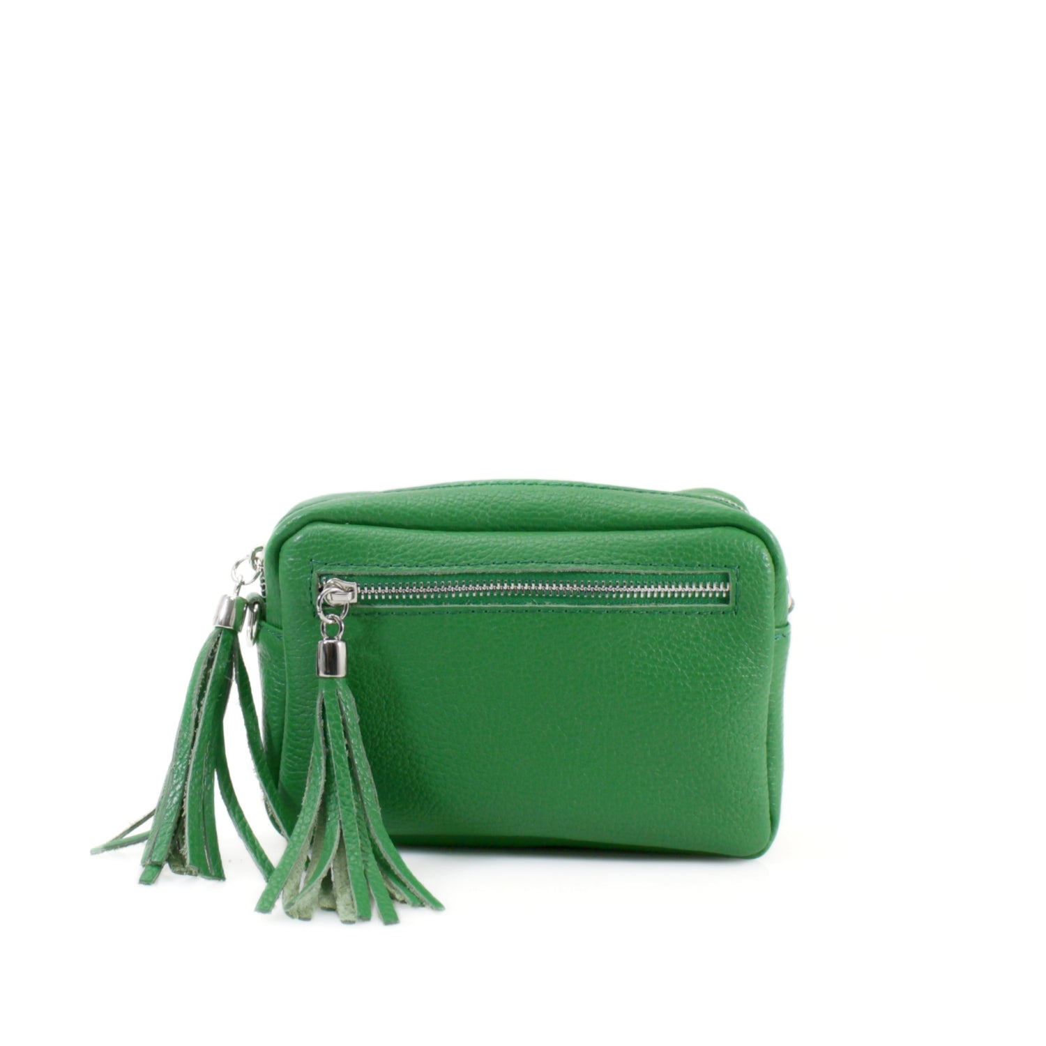Italian Leather Tassels Crossbody Bag Choose From 12 Colours