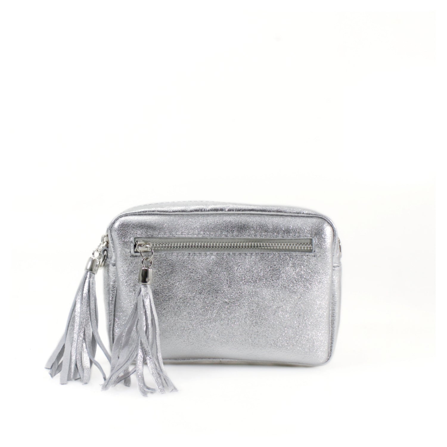 Italian Leather Tassels Crossbody Bag Choose From 12 Colours