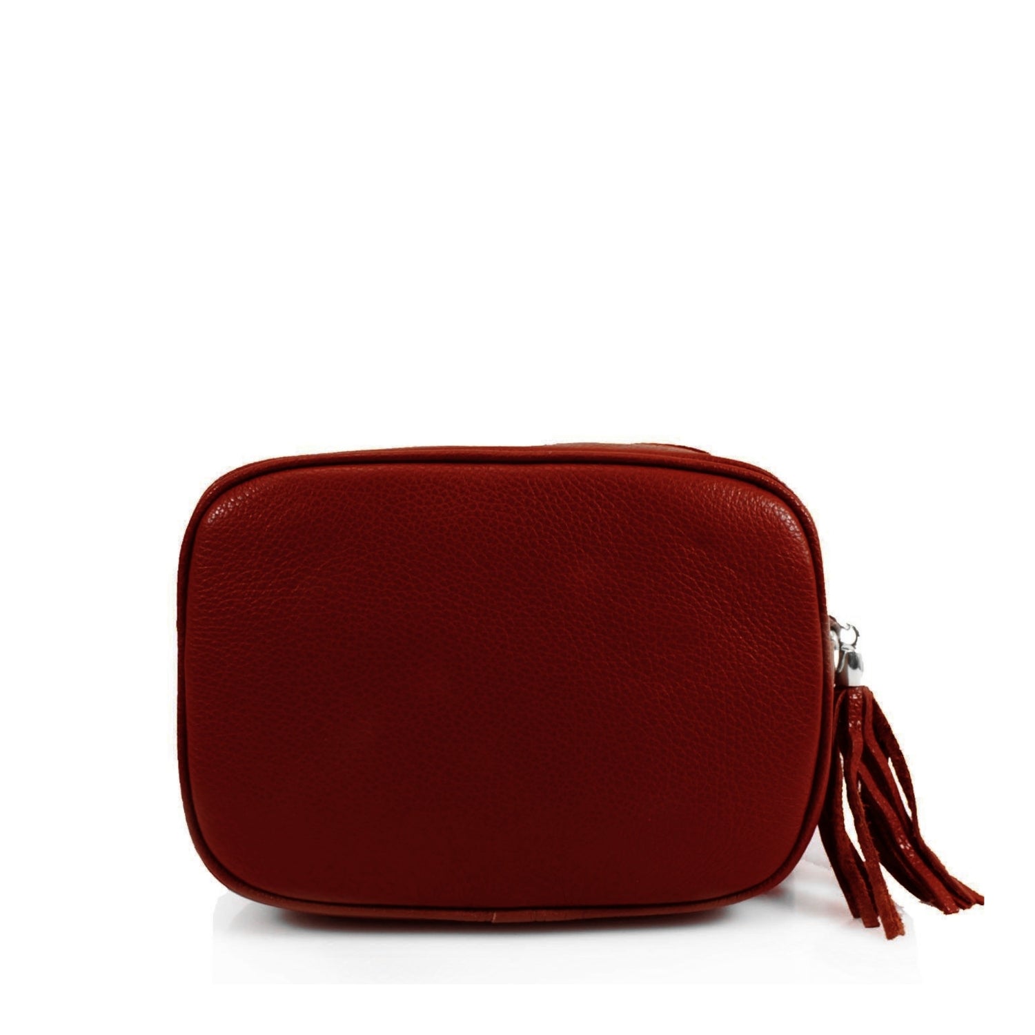 Italian Leather Crossbody Camera Bag Silver Hardware Choose From 37 Colours
