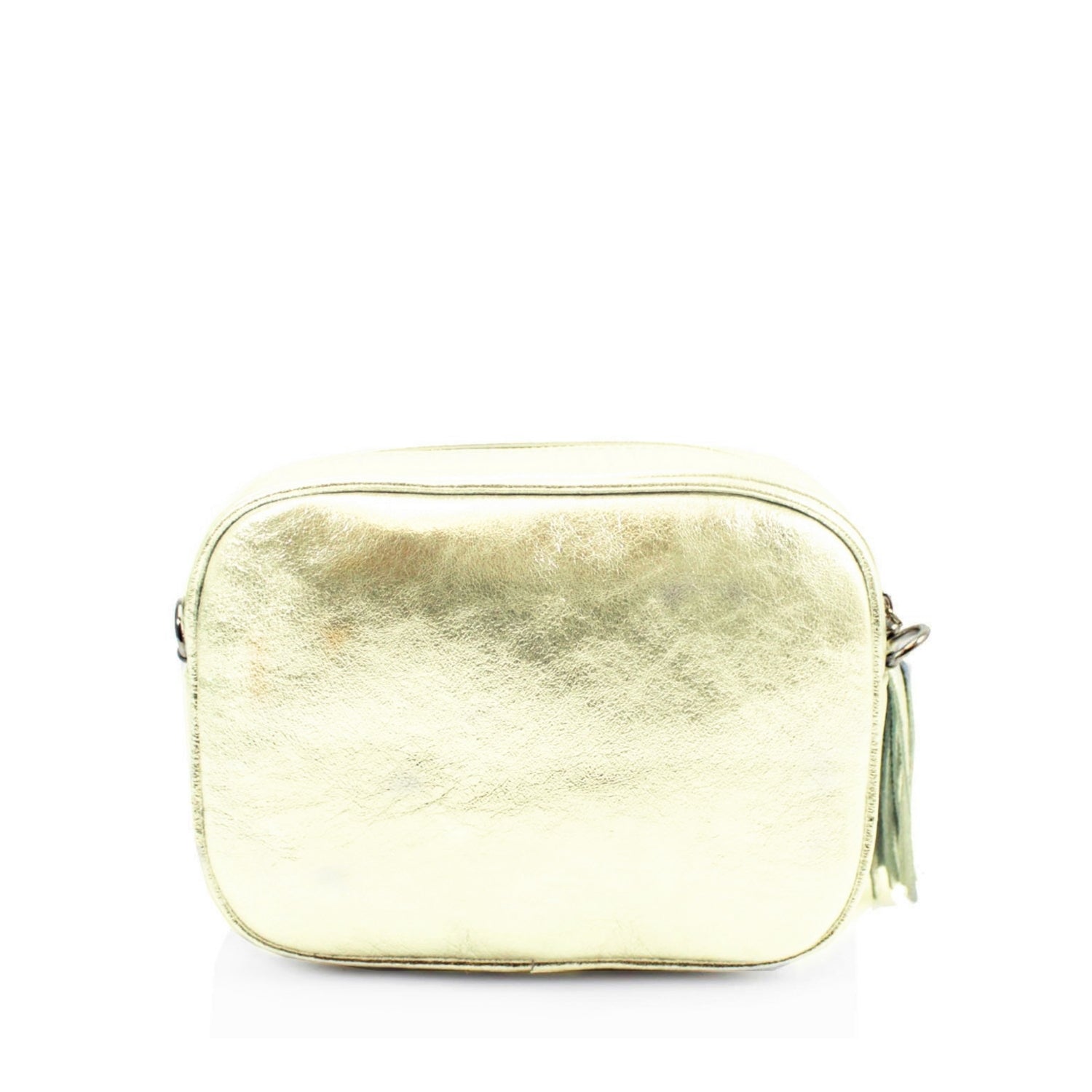 Italian Leather Crossbody Camera Bag Silver Hardware Choose From 37 Colours