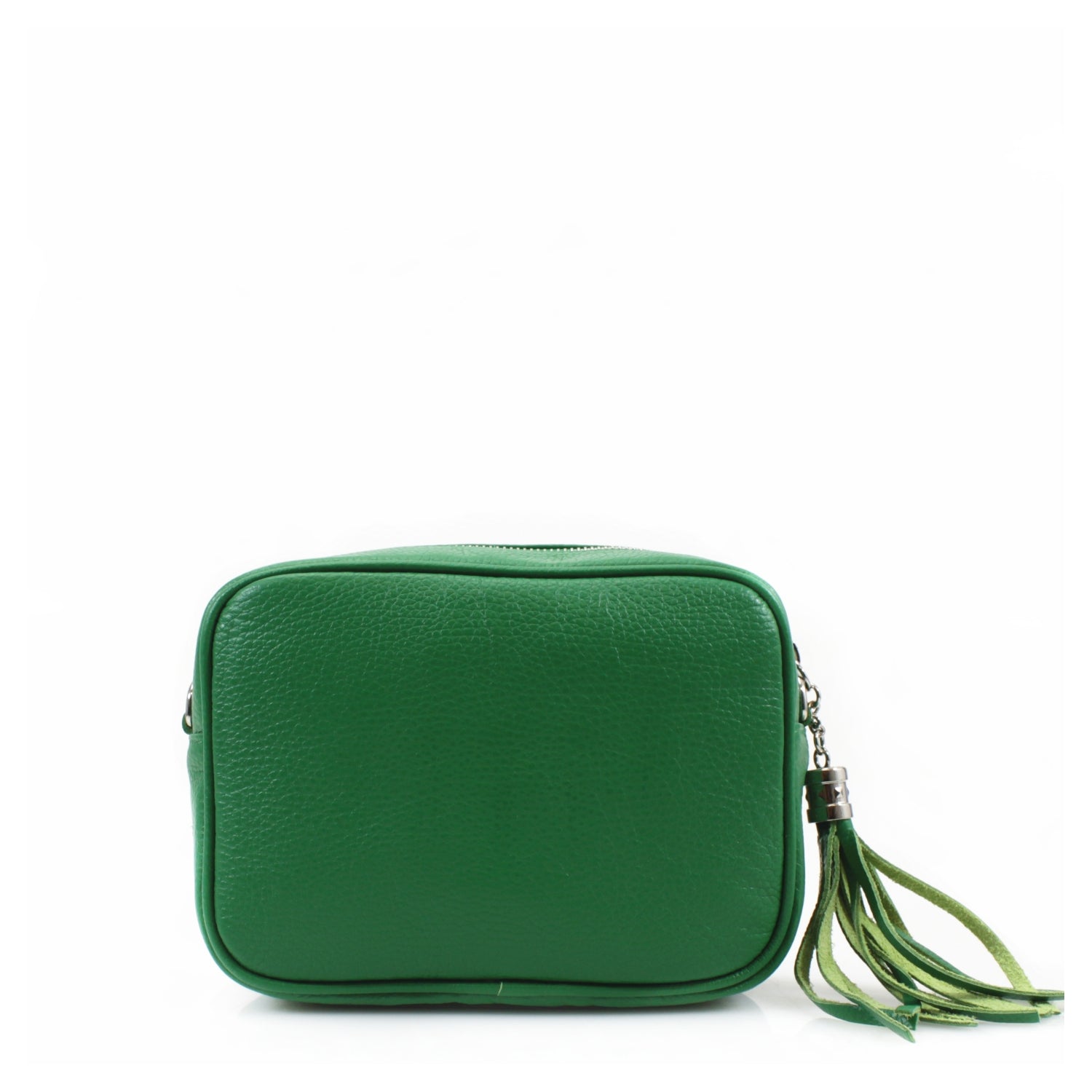 Italian Leather Crossbody Camera Bag Silver Hardware Choose From 37 Colours